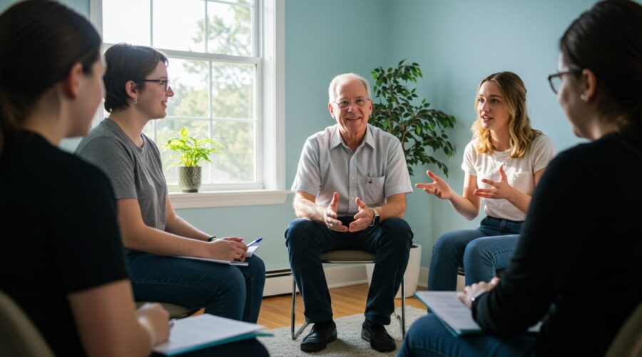 photo of people talking about emotional intelligence and exploring the power of the emotional scale a call for collaboration